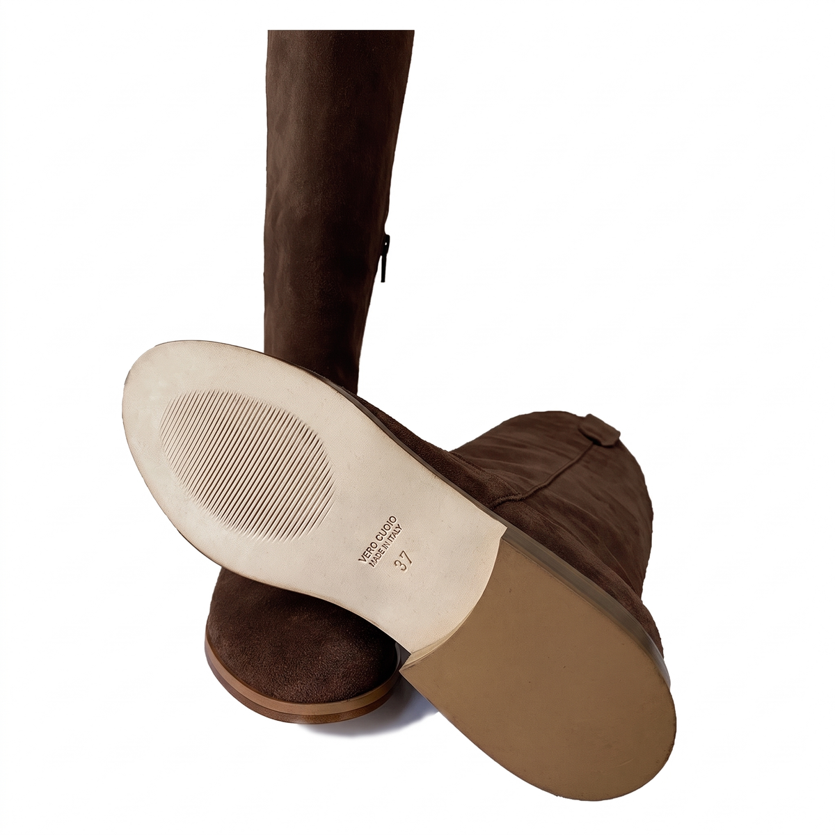 Ambrosia suede, dark brown