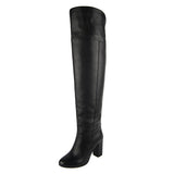 Lunaria, black - wide calf boots, large fit boots, calf fitting boots, narrow calf boots