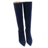 Linda suede, night blue