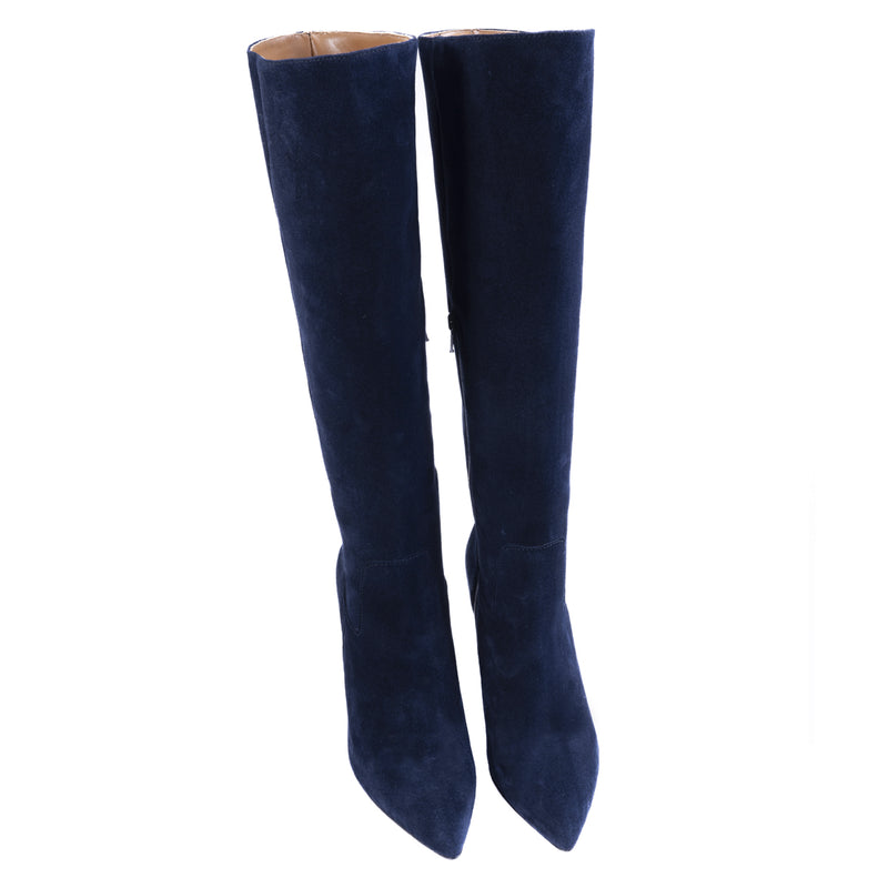 Linda suede, night blue