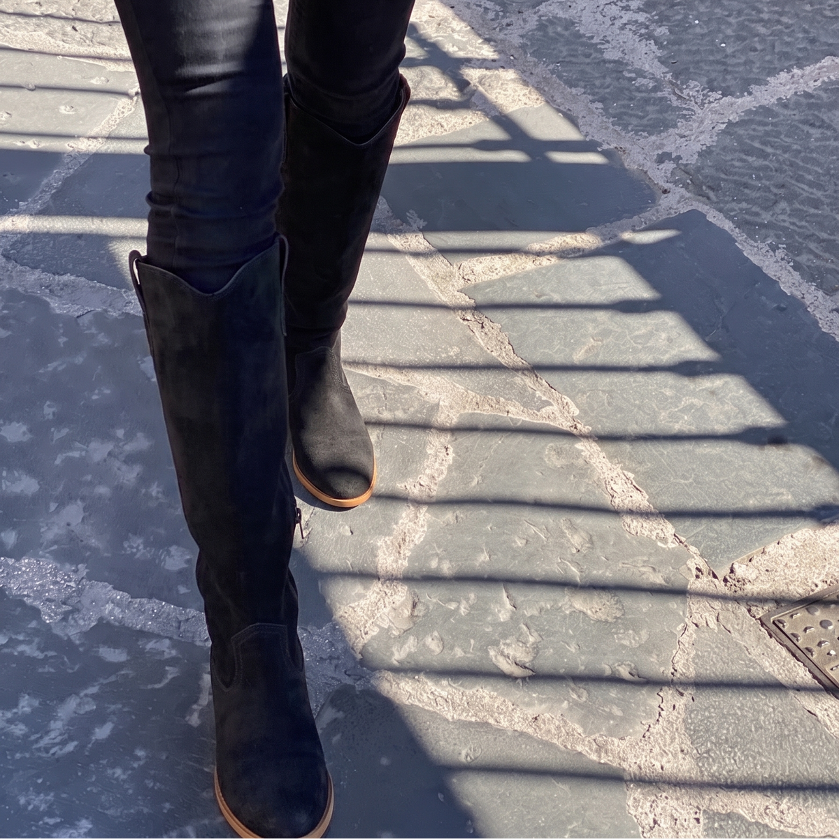 Ambrosia suede, black