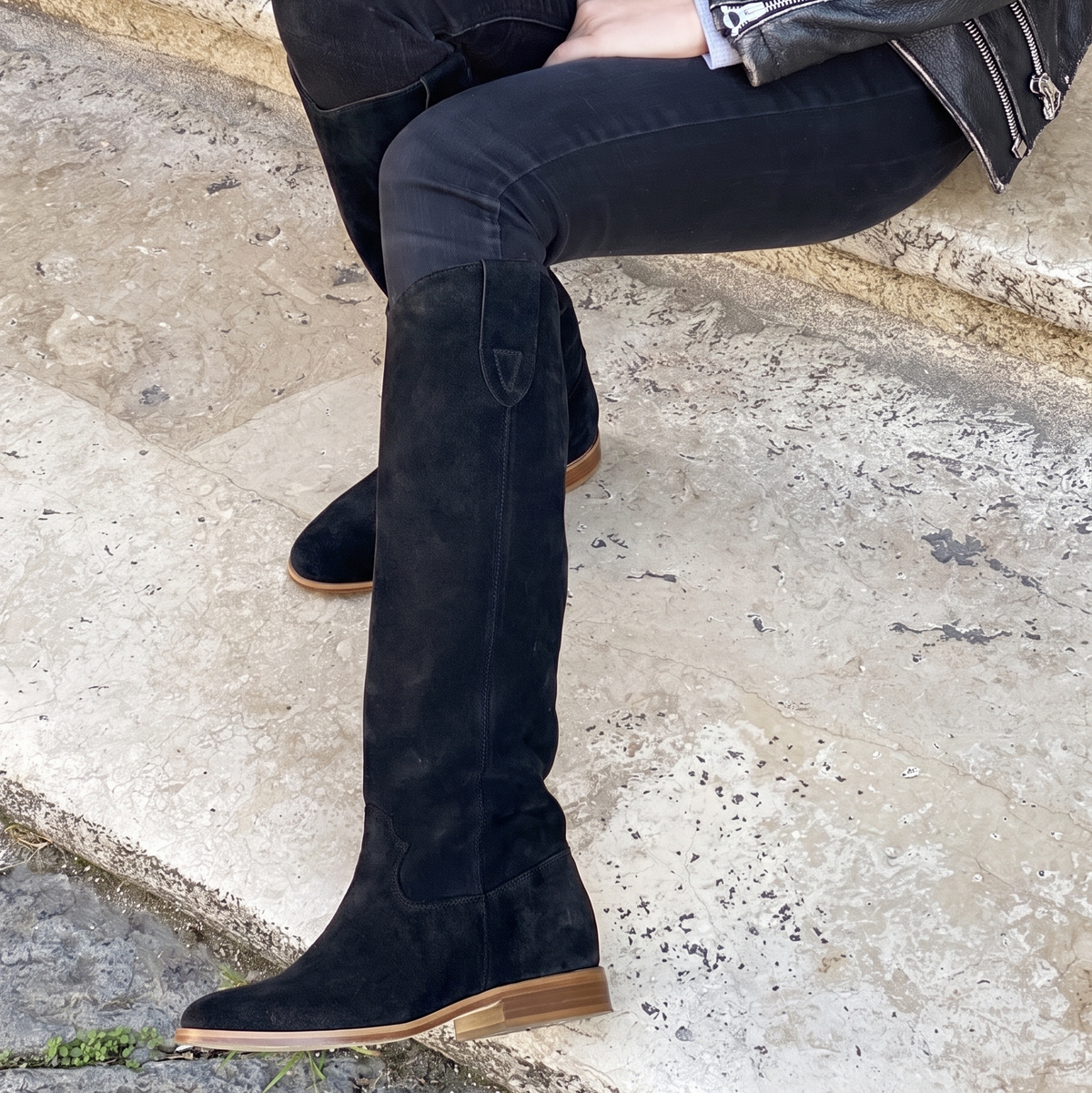 Ambrosia suede, black