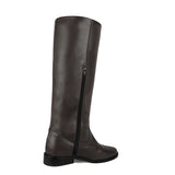 Achillea, brown - wide calf boots, large fit boots, calf fitting boots, narrow calf boots